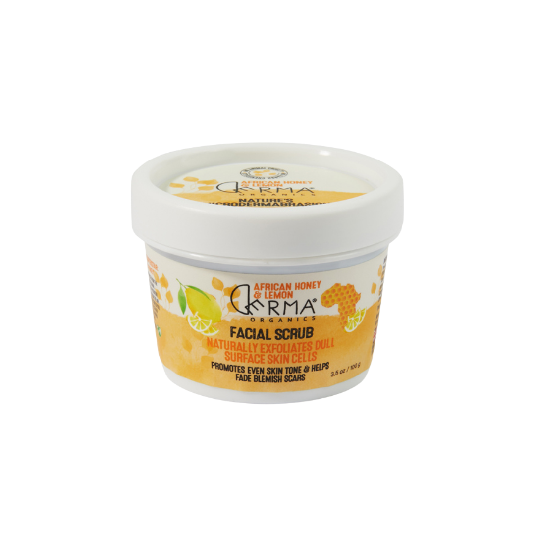 Organic African Honey & Lemon Facial Scrub